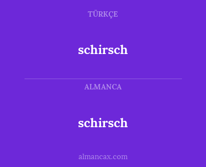 schirsch - schirsch