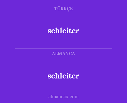 schleiter - schleiter