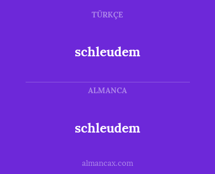 schleudem - schleudem
