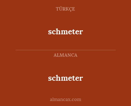schmeter - schmeter