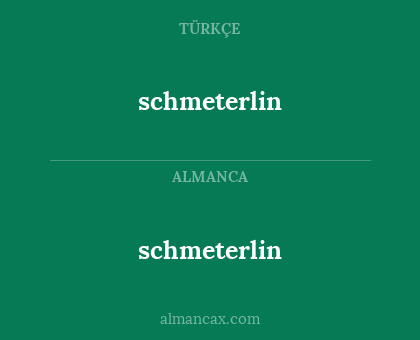 schmeterlin - schmeterlin