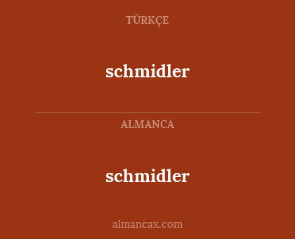 schmidler - schmidler