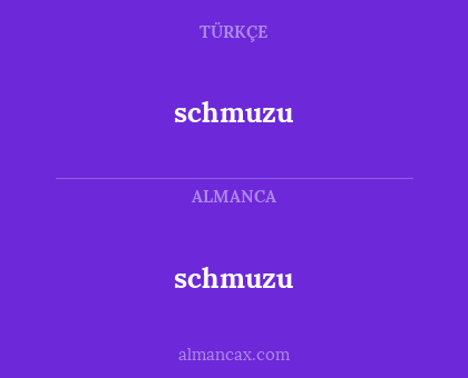 schmuzu - schmuzu