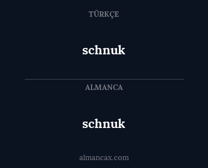 schnuk - schnuk