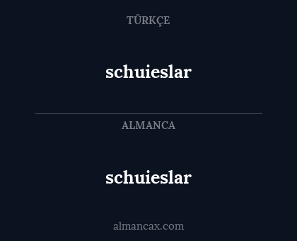 schuieslar - schuieslar