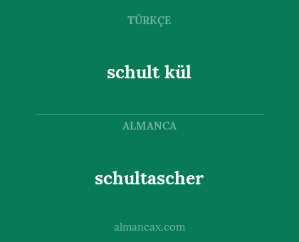 schultascher - schult kül