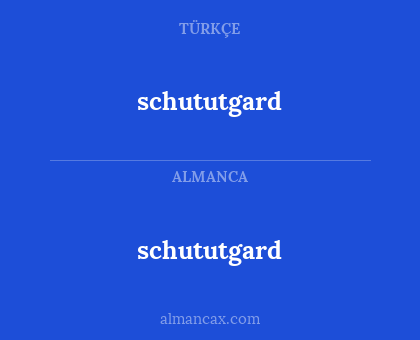 schututgard - schututgard