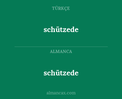 schützede - schützede