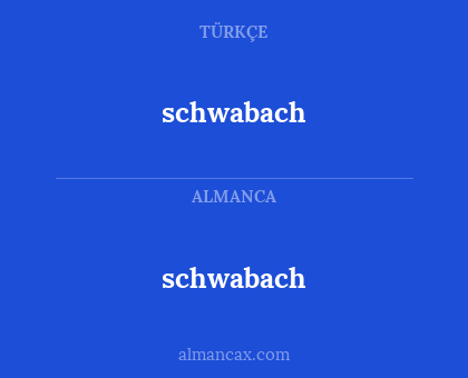 schwabach - schwabach