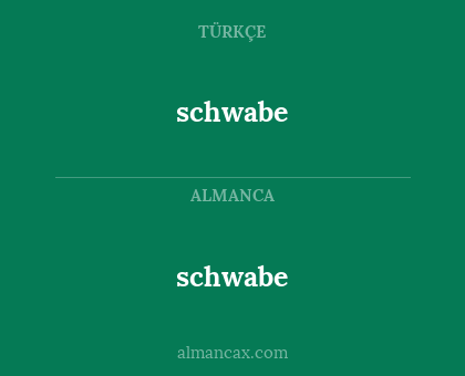 schwabe - schwabe