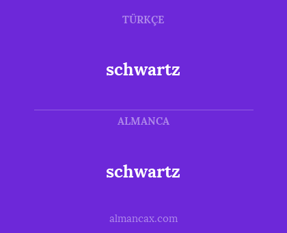 schwartz - schwartz