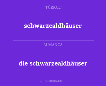 die schwarzealdhäuser - schwarzealdhäuser