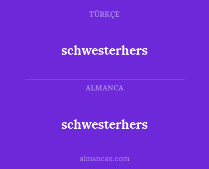 schwesterhers - schwesterhers