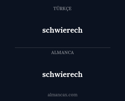 schwierech - schwierech