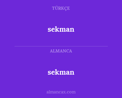 sekman - sekman