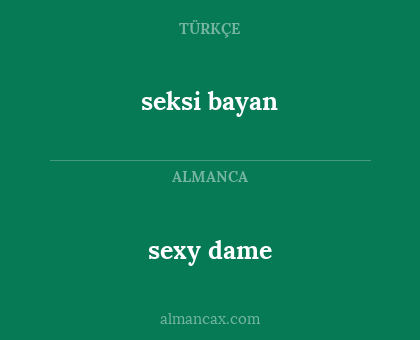 sexy dame - seksi bayan