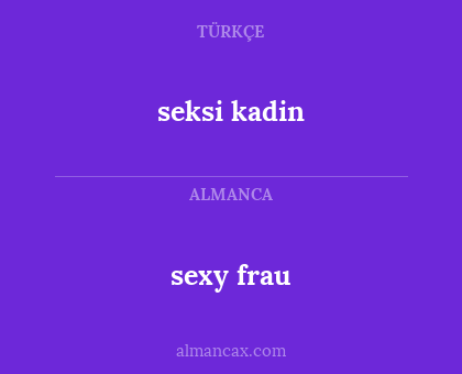 seksi kadin - sexy frau