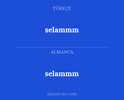 selammm - selammm