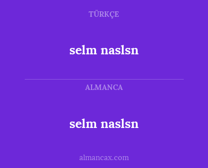 selm naslsn - selm naslsn