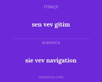 sen vev gitim - sie vev navigation