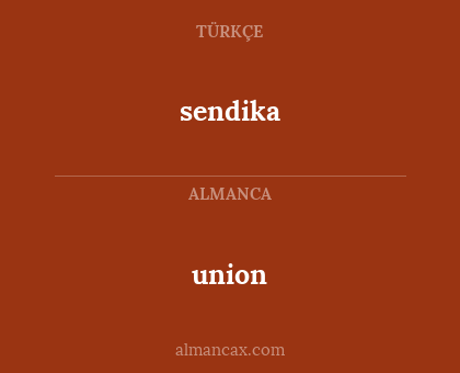 union - sendika