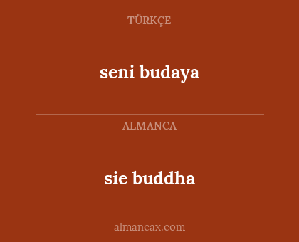 seni budaya - sie buddha