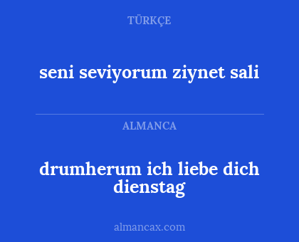 seni seviyorum ziynet sali - drumherum ich liebe dich dienstag