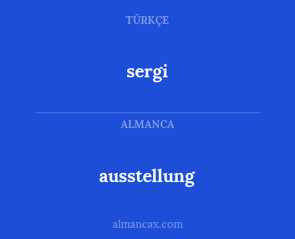 ausstellung - sergi