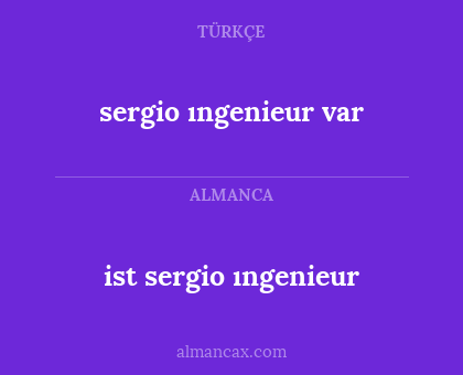 ist sergio ıngenieur - sergio ıngenieur var