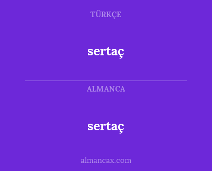 sertaç - sertaç