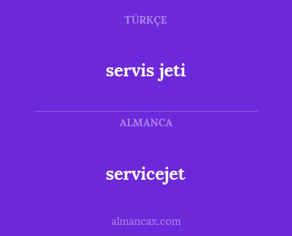 servicejet - servis jeti