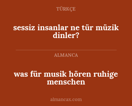sessiz insanlar ne tür müzik dinler? - was für musik hören ruhige menschen