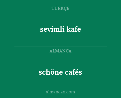 schöne cafés - sevimli kafe