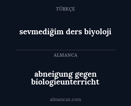 abneigung gegen biologieunterricht - sevmediğim ders biyoloji