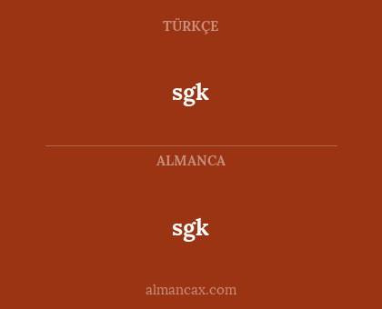 sgk - sgk