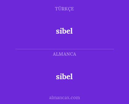 sibel - sibel