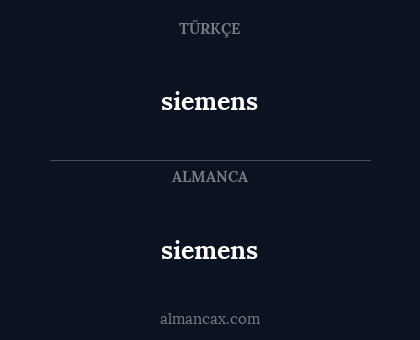 siemens - siemens