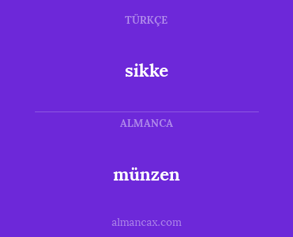 münzen - sikke
