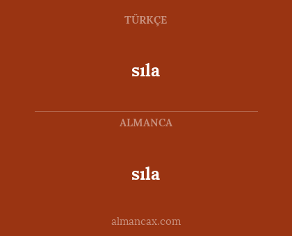 sıla - sıla