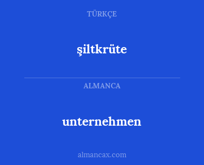 şiltkrüte - unternehmen