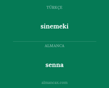 senna - sinemeki