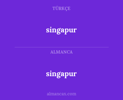 singapur - singapur