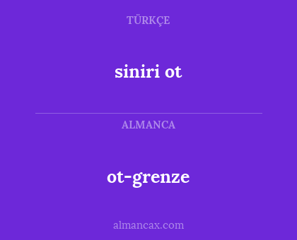 ot-grenze - siniri ot