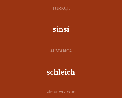 schleich - sinsi