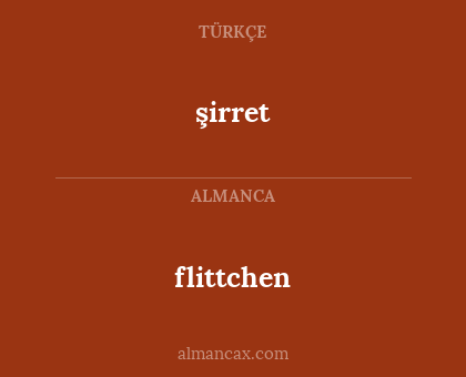 flittchen - şirret