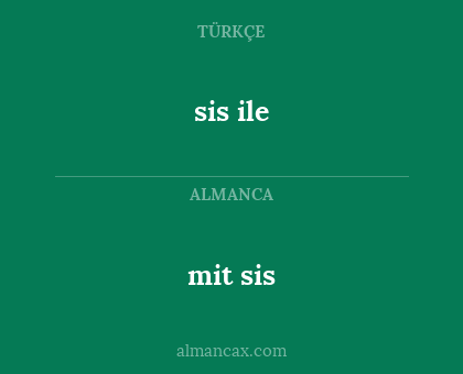 mit sis - sis ile
