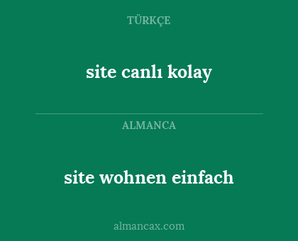site wohnen einfach - site canlı kolay