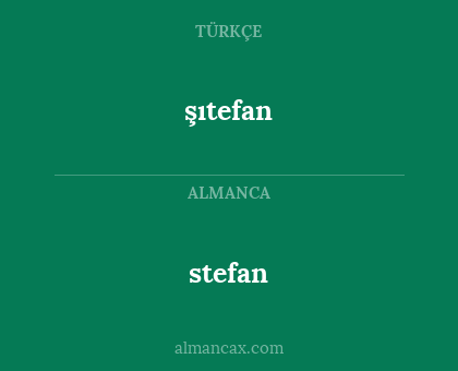 stefan - şıtefan