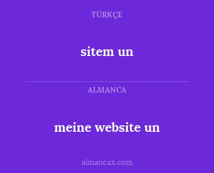 meine website un - sitem un