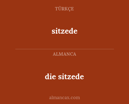 sitzede - die sitzede